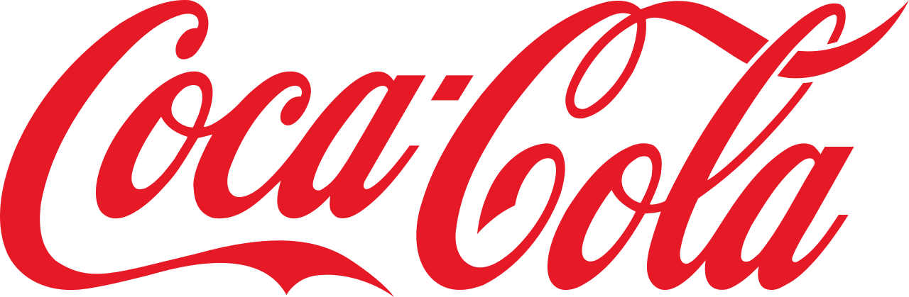 Coca Cola testimonial company logo